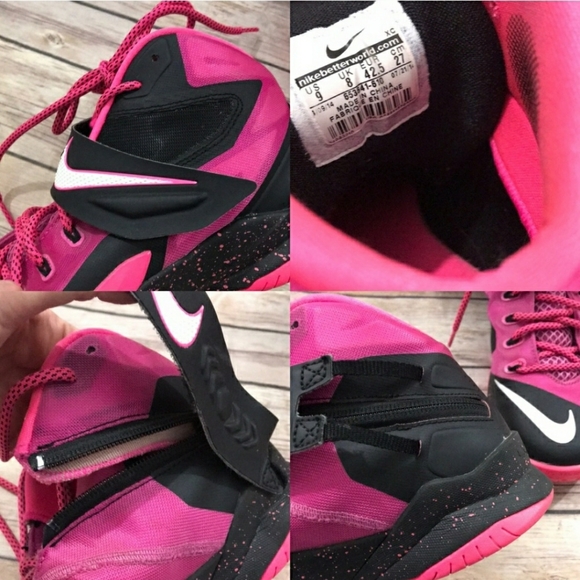 Nike Zoom LeBron Soldier 8 Think Pink - Picture 2 of 4